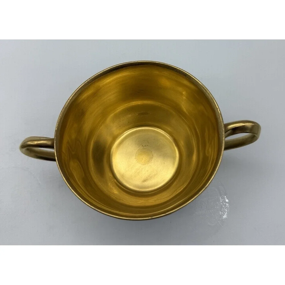 9 Antique Racine Bavaria Luxury Fine China Gold Gilded Cups Double Handle